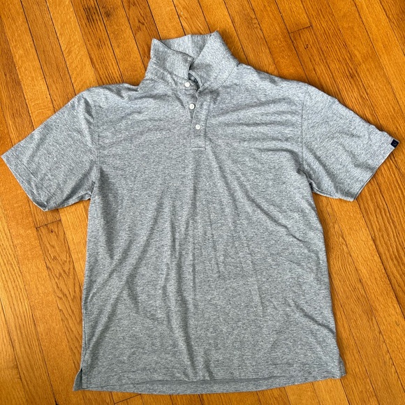 Oxford Brand Polo Shirt, Men’s Size Large, Gray - Picture 1 of 2